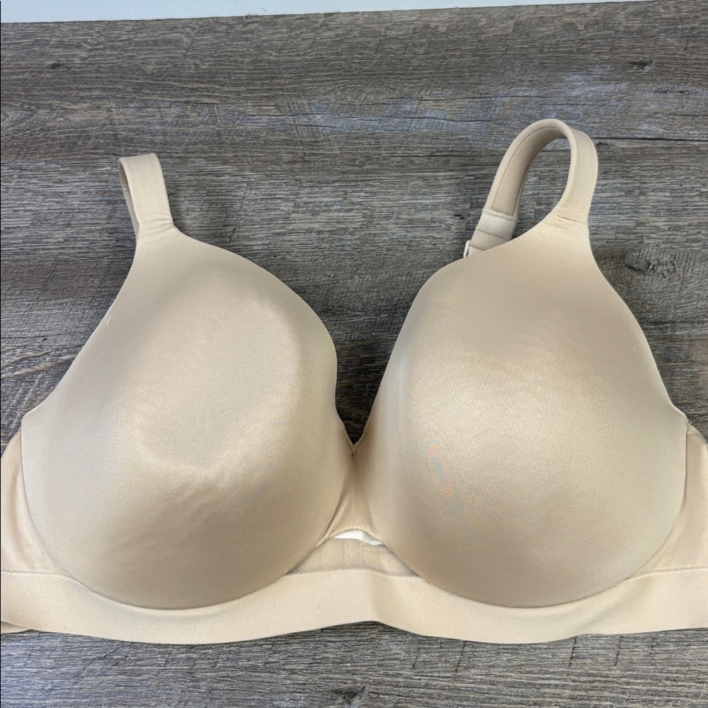 Cacique Lightly Lined Full Coverage Bra (42DD) -Nude